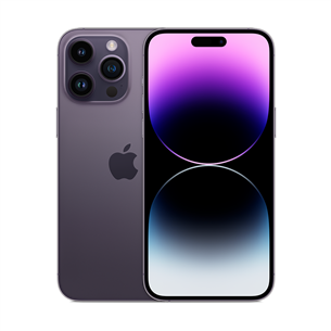 Apple iPhone 14 Pro Max, 128 GB, tumši violeta - Viedtālrunis MQ9T3PX/A