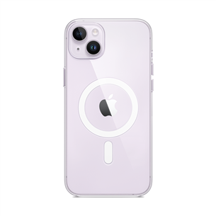 Apple iPhone 14 Plus Clear Case with MagSafe, caurspīdīga - Apvalks viedtālrunim