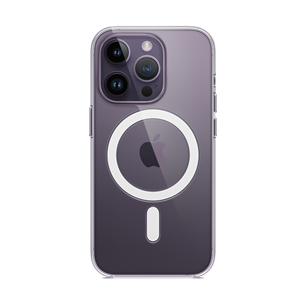 Apple iPhone 14 Pro Clear Case with MagSafe, caurspīdīga - Apvalks viedtālrunim MPU63ZM/A