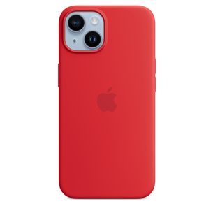 Apple iPhone 14 Silicone Case with MagSafe, (PRODUCT)RED - Apvalks viedtālrunim MPRW3ZM/A