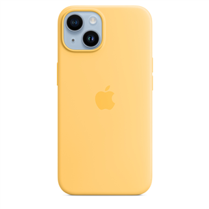 Apple iPhone 14 Silicone Case with MagSafe, dzeltena - Apvalks viedtālrunim MPT23ZM/A