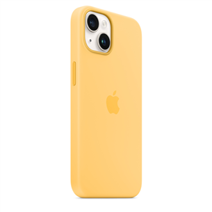 Apple iPhone 14 Silicone Case with MagSafe, желтый - Силиконовый чехол