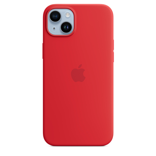 Apple iPhone 14 Plus Silicone Case with MagSafe, (PRODUCT)RED - Apvalks viedtālrunim MPT63ZM/A