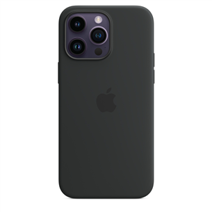 Apple iPhone 14 Pro Max Silicone Case with MagSafe, черный - Силиконовый чехол