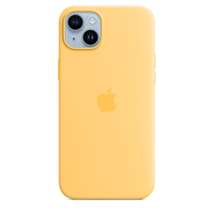 Apple iPhone 14 Plus Silicone Case with MagSafe, dzeltena - Apvalks viedtālrunim