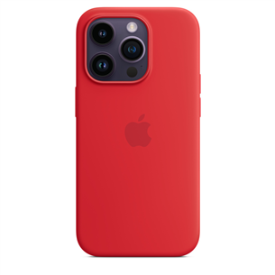 Apple iPhone 14 Pro Silicone Case with MagSafe, (PRODUCT)RED - Apvalks viedtālrunim