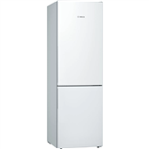 Bosch, Low Frost, augstums 186 cm, 308 L, balta - Ledusskapis