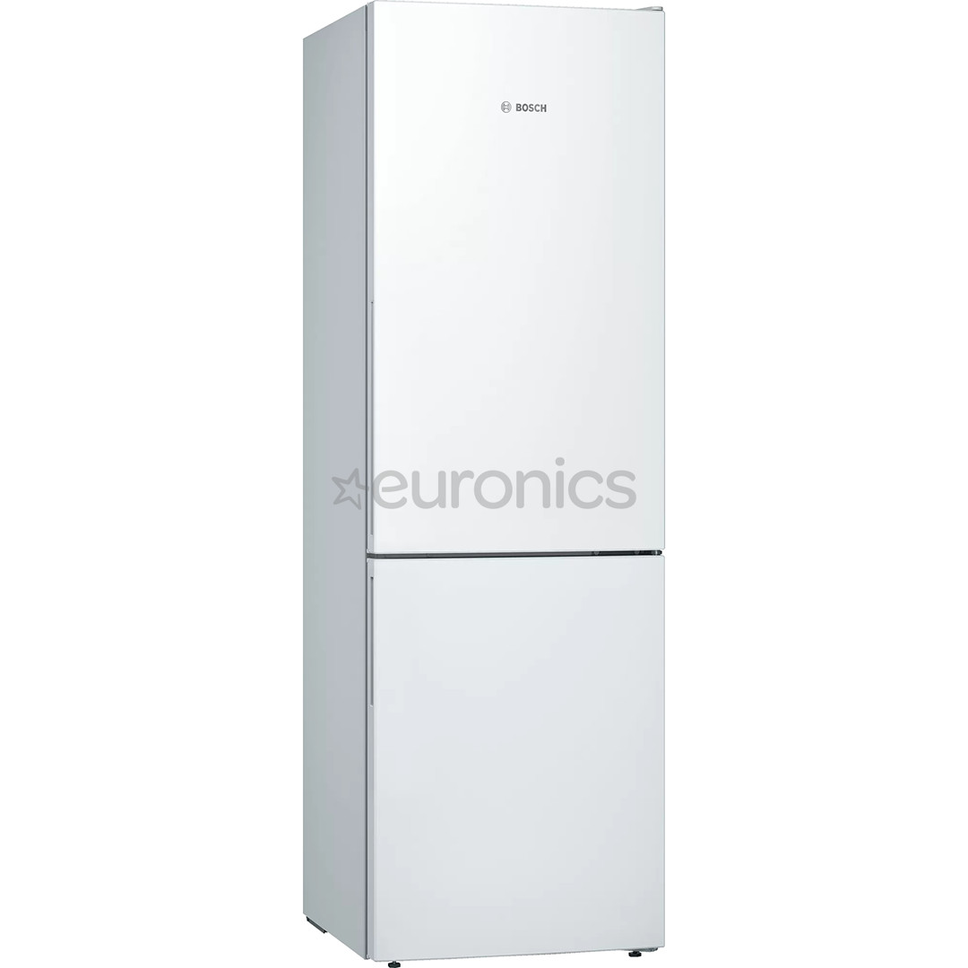 Bosch, LowFrost, 308 L, height 186 cm, white - Refrigerator