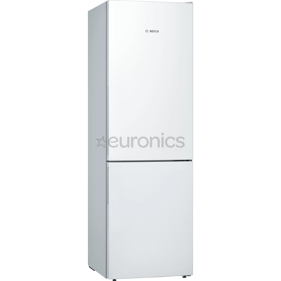 Bosch, Low Frost, augstums 186 cm, 308 L, balta - Ledusskapis