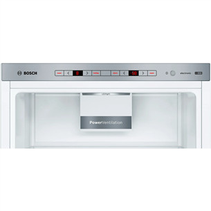 Bosch, LowFrost, 308 L, height 186 cm, white - Refrigerator