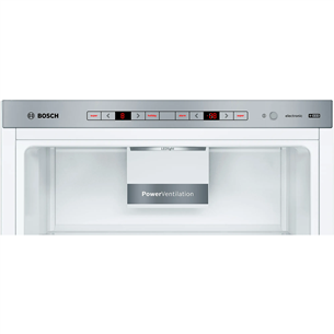 Bosch, Low Frost, augstums 186 cm, 308 L, balta - Ledusskapis