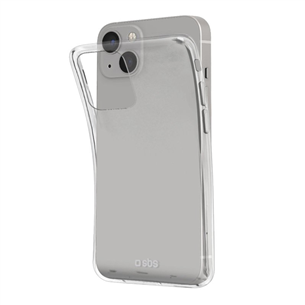 SBS Skinny cover, iPhone 14, transparent - Silicone cover