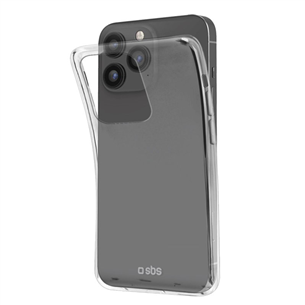 SBS Skinny cover, iPhone 14 Pro Max, transparent - Silicone cover