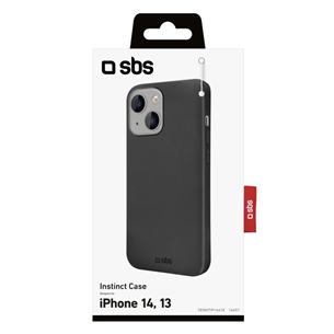 SBS Instinct cover, iPhone 14, melna - Apvalks viedtālrunim