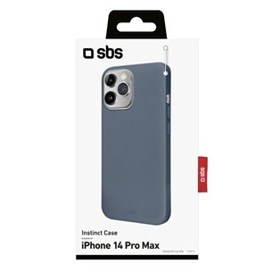 SBS Instinct cover, iPhone 14 Pro Max, gaiši zila – Apvalks viedtālrunim