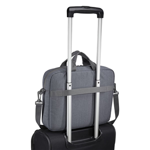 Case Logic Huxton Attaché, 13,3", pelēka - Soma portatīvajam datoram