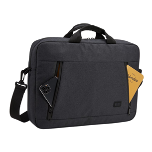 Case Logic Huxton Attaché, 15.6", melna - Soma portatīvajam datoram