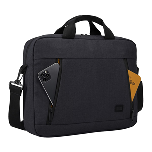 Case Logic Huxton Attaché, 14", melna - Soma portatīvajam datoram