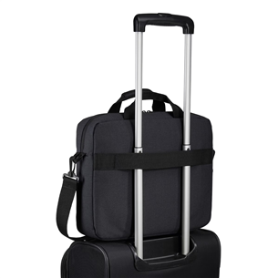 Case Logic Huxton Attaché, 14", melna - Soma portatīvajam datoram