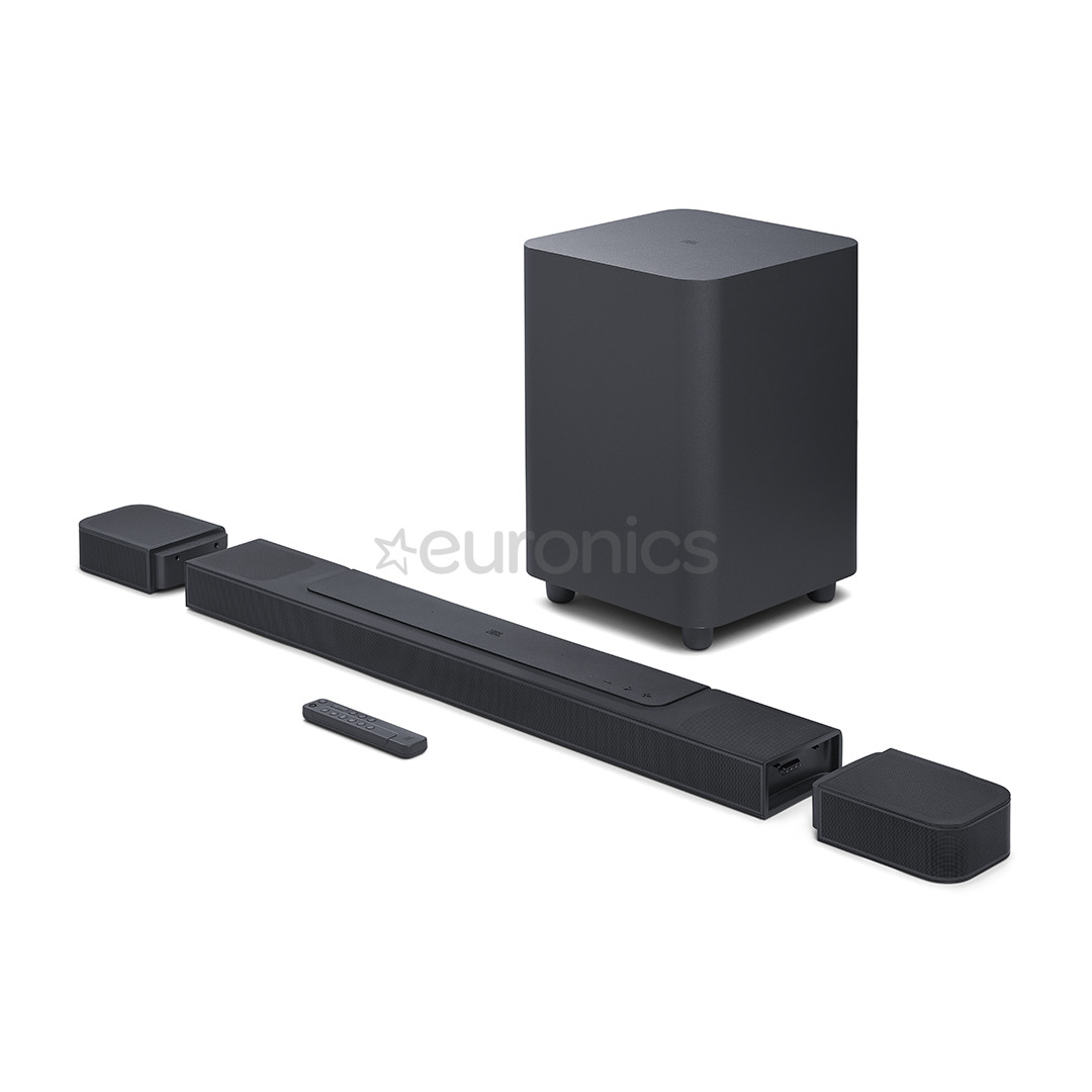 JBL Bar 1000, 7.1.4, melna - Soundbar mājas kinozāle