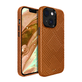 LAUT MOTIF, iPhone 14 Plus, stripes, brūna - Apvalks viedtālrunim
