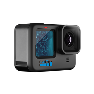 GoPro HERO11 Black, 5.3K/60fps, melna - Video kamera