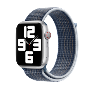Apple Watch 45mm, Sport Loop, zila - Siksniņa pulkstenim