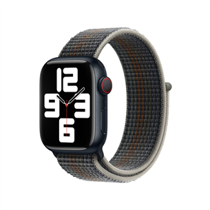 Apple Watch 45mm, Sport Loop, tumši pelēka - Siksniņa pulkstenim