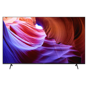 Sony X85K, 65'', 4K UHD, LED LCD, боковые ножки, черный - Телевизор