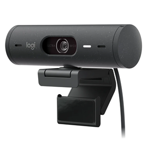 Logitech Brio 500, FHD, black - Webcam 960-001422