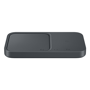 Samsung Super Fast Wireless Charger Duo, melna - Bezvadu lādētājs EP-P5400BBEGEU