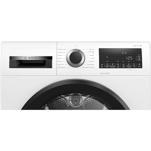 Bosch Serie 6, IronAssist, 9 kg, depth 61.3 cm - Clothes Dryer