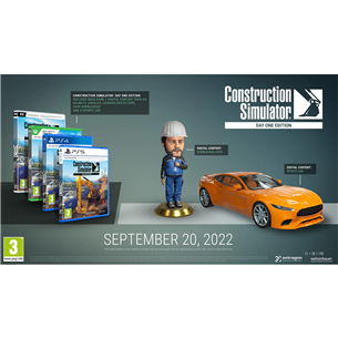 Construction Simulator Day 1 Edition, Playstation 5 - Spēle
