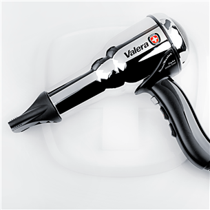 Hair dryer Swiss Metal Master Light, 2000 W, black/silver - Valera