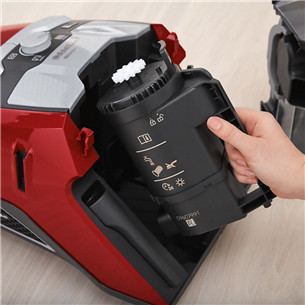Miele Blizzard CX1 Cat & Dog, 890 Вт, без мешка, красный - Пылесос