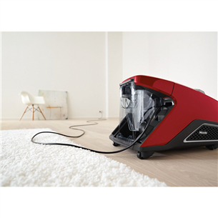 Miele Blizzard CX1, 890 W, bez maisiņa, sarkans - Putkeļu sūcējs