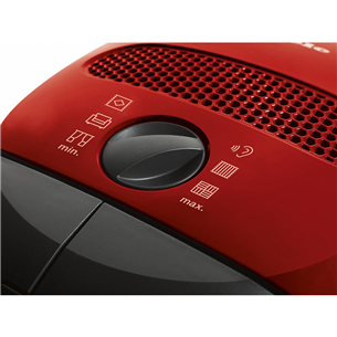 Miele Classic C1 Powerline, 800 W, red - Vacuum cleaner