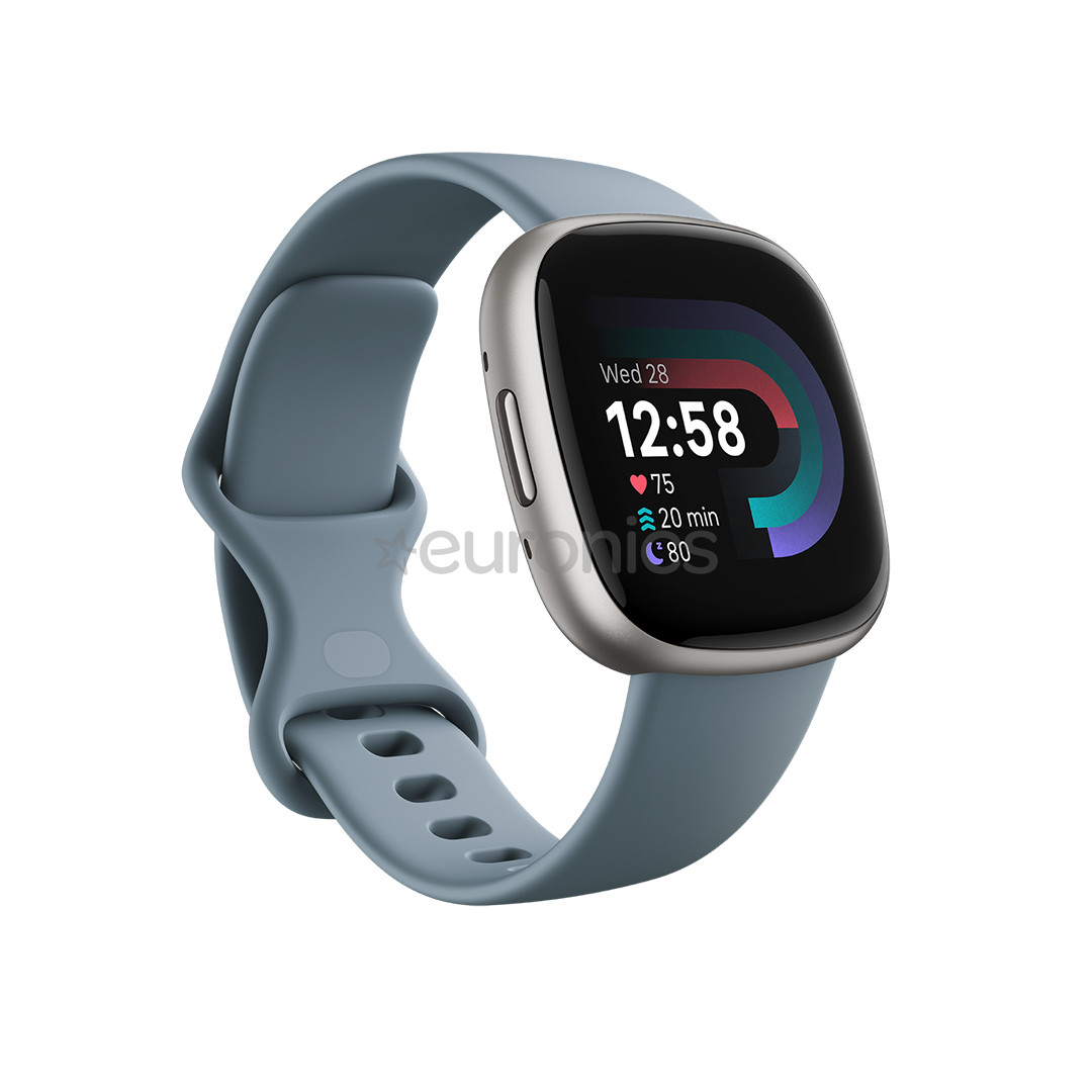 Fitbit Versa 4, голубой - Смарт-часы