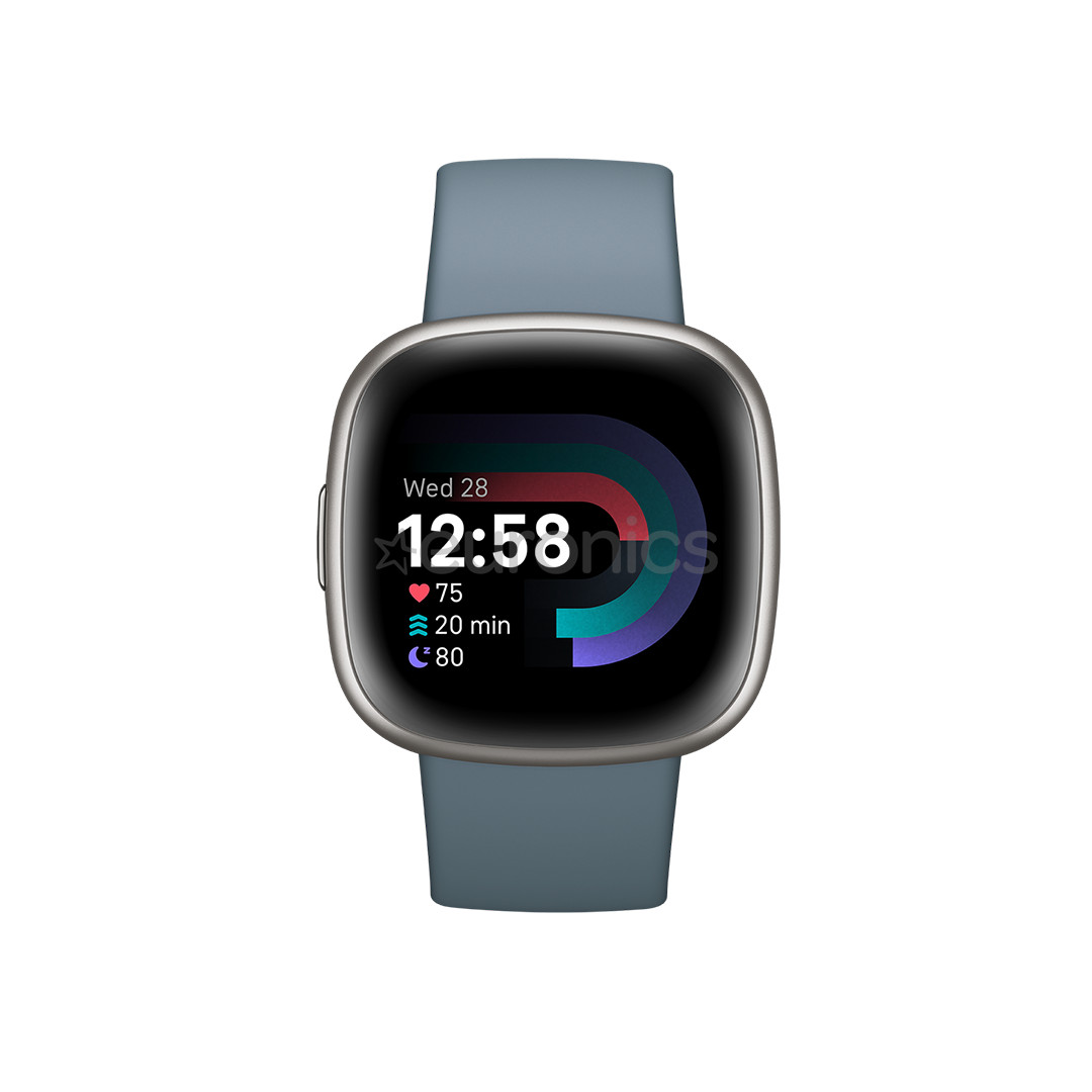 Fitbit Versa 4, голубой - Смарт-часы
