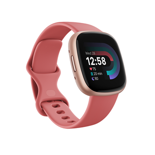 Fitbit Versa 4, rozā - Viedpulkstenis