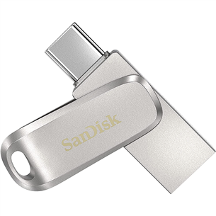 SanDisk Ultra Dual Drive Luxe, USB-A, USB-C, 512 GB - USB zibatmiņa SDDDC4-512G-G46