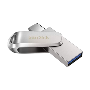 SanDisk Ultra Dual Drive Luxe, USB-A, USB-C, 512 GB - USB zibatmiņa