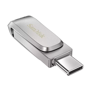 SanDisk Ultra Dual Drive Luxe, USB-A, USB-C, 512 ГБ - Флеш-накопитель