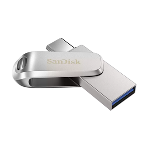 SanDisk Ultra Dual Drive Luxe, USB-A, USB-C, 1 TB - USB zibatmiņa