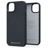 Njord byElements Suede Comfort+, iPhone 14 Plus, black - Case