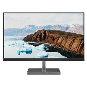 Lenovo L27m-30, 27", FHD, LED IPS, 75 Hz, melna - Monitors 66D0KAC2EU