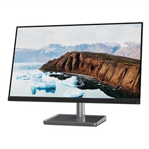 Lenovo L27m-30, 27", FHD, LED IPS, 75 Hz, USB-C, melna - Monitors