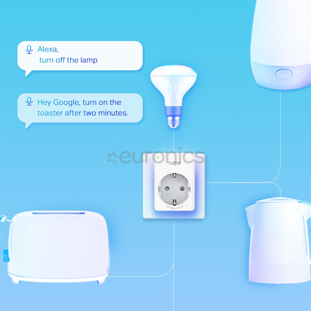 TP-Link Tapo P110, balta - Viedā rozete