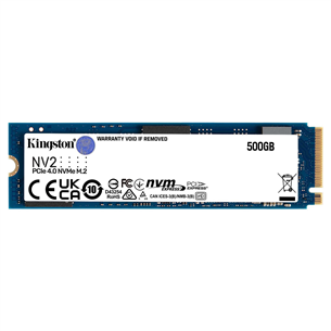 Kingston NV2 PCIe 4.0 NVMe M2 SSD, 500 ГБ - SSD