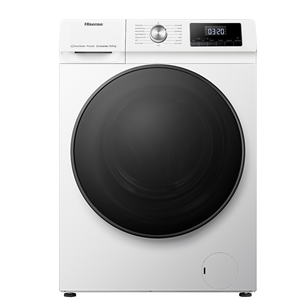 Hisense, 10 kg / 6 kg, depth 61 cm, 1400 rpm - Washer-Dryer Combo WDQA1014EVJM